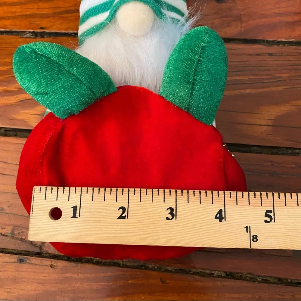Stuffed Gnome with Pocket for a Present